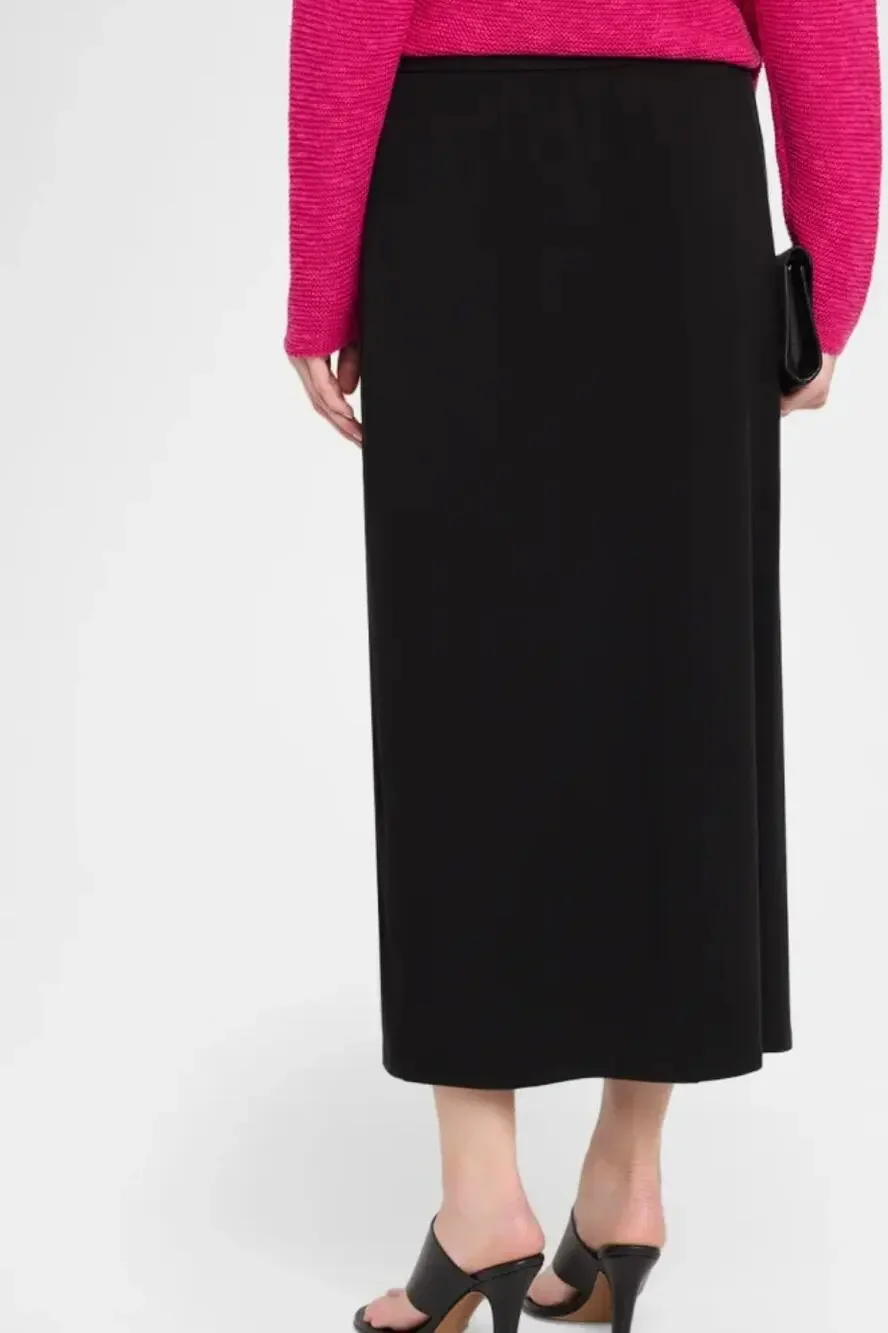 Eileen Fisher Black Medium Long Skirt